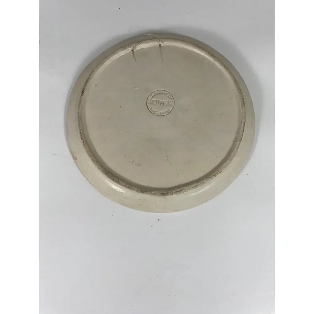 Vintage 1970's Italian Falco Decorative Ceramic PRIMAVERA Wall Hanging Plate 3D